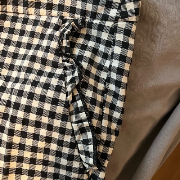 Zara black and white work pants sz small - Picture 6 of 6